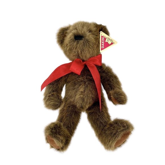 Vintage Dakin Applause Sophie Plush Teddy Bear 14" Stuffed Animal Brown Bear EUC - Picture 5 of 9
